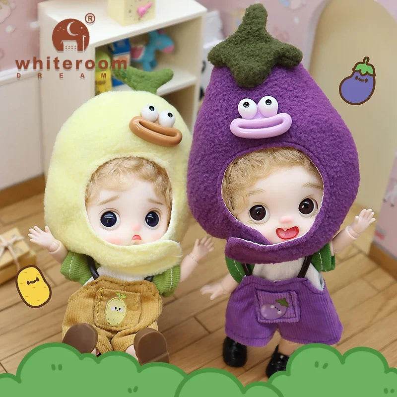 Ob11 Bjd Doll Boy Pig Face Piggy Ball-jointed Mini Doll Gift - ToylandEU