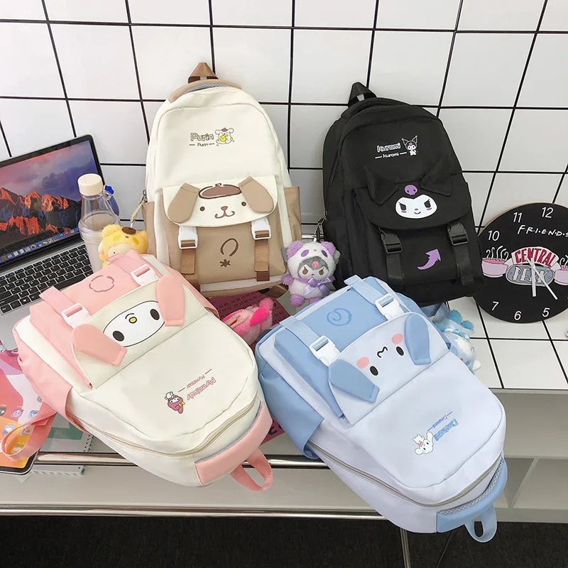 Sanrio  Backpack Cinnamoroll Pompom Purin Mymelody Kuromi - ToylandEU