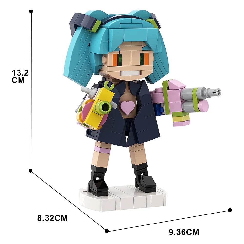 MOC Game Figure Brickheadz Building Block Cloud Strife Gift Set - ToylandEU