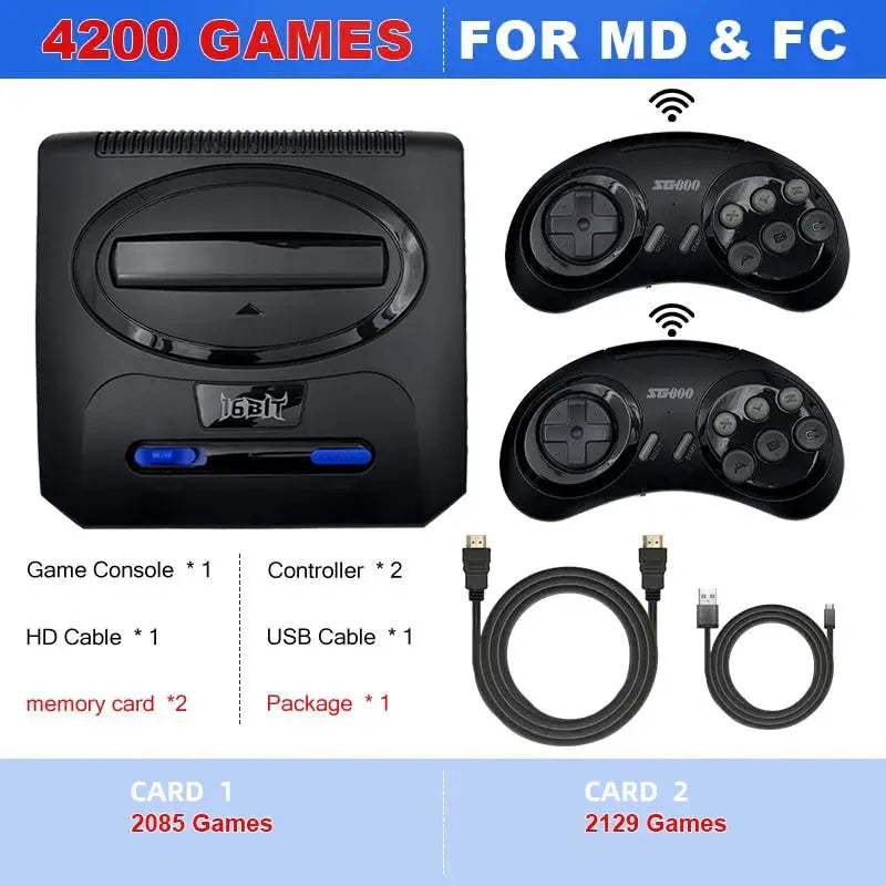  Sega Mega Drive HDMI Console for Genesis TV Ready -  ToylandEU™