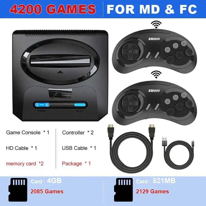  Sega Mega Drive HDMI Console for Genesis TV Ready -  ToylandEU™