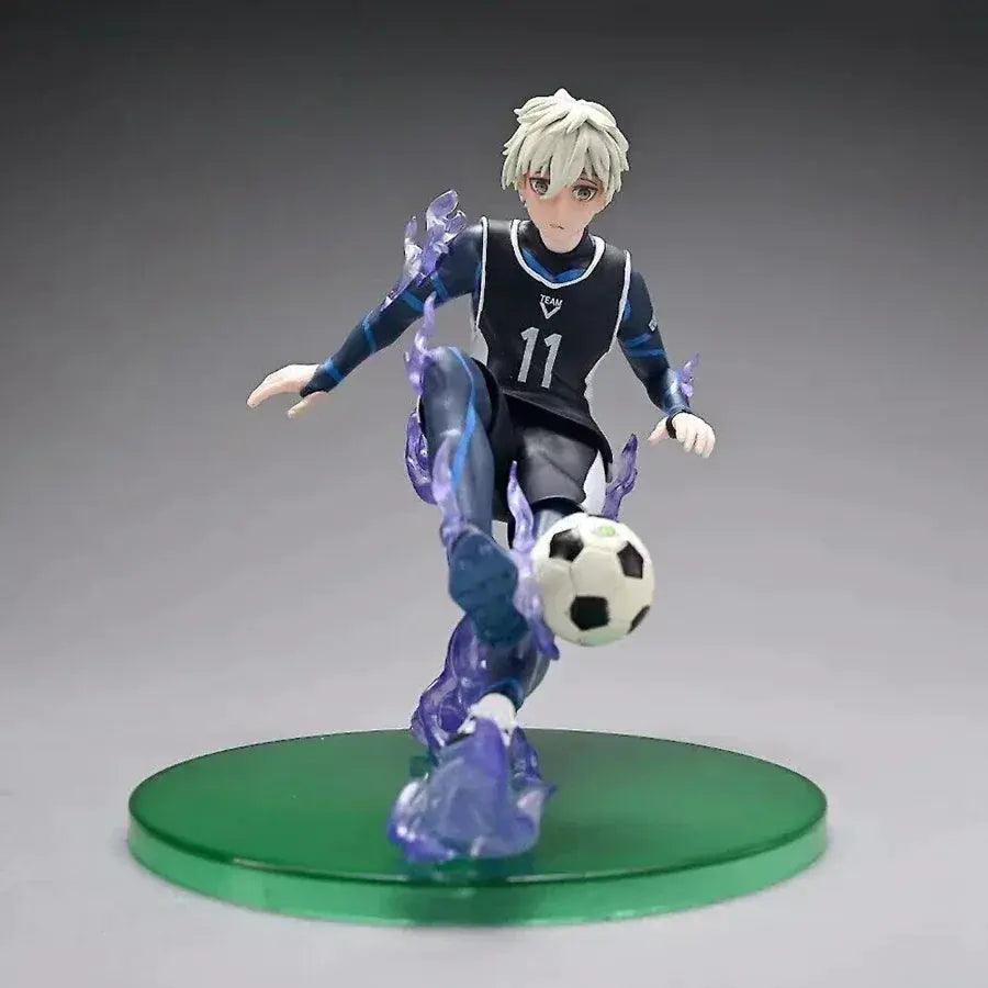  Seishiro Nagi Anime Figurine, Blue Lock Action Figure Japanese Football Boy 18 CM -  ToylandEU™