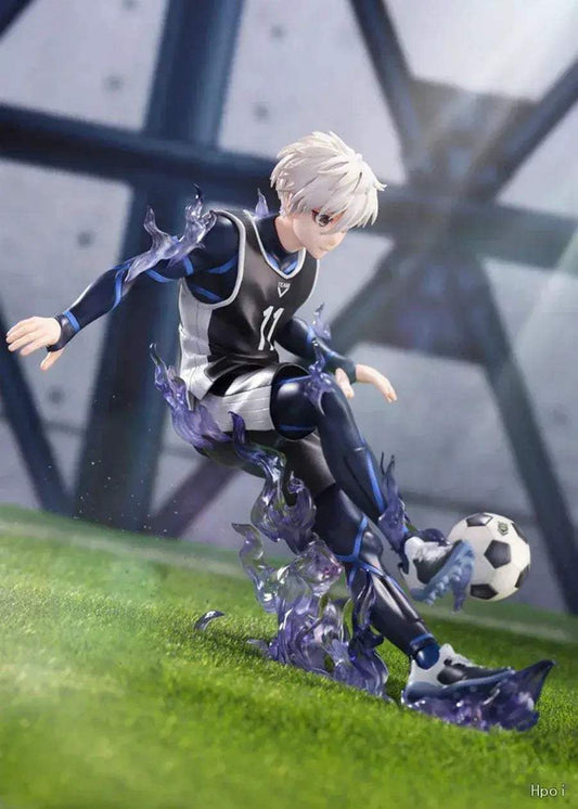  Seishiro Nagi Anime Figurine, Blue Lock Action Figure Japanese Football Boy 18 CM -  ToylandEU™