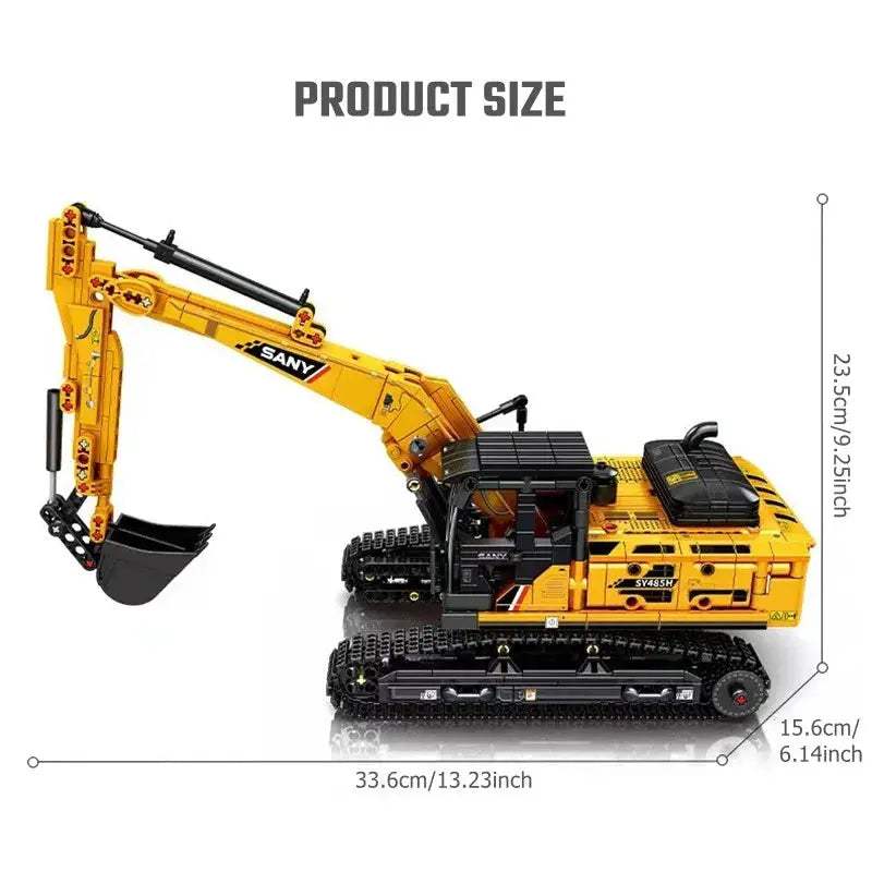  Sembo Building Blocks Excavator Educational Stem Toy -  ToylandEU™