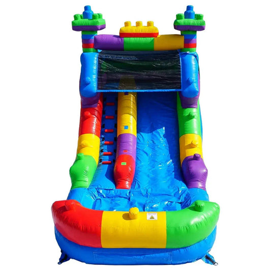  Semi Commercial Inflatable Water Slide Shallow Pool -  ToylandEU™