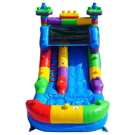  Semi Commercial Inflatable Water Slide Shallow Pool -  ToylandEU™