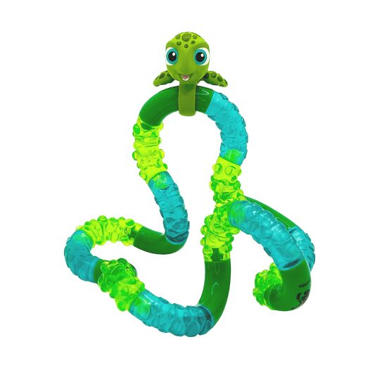 Tangle Jr Aquatic Pet | Floatable Bath Toy | Soft Silicone Sensory | Kids