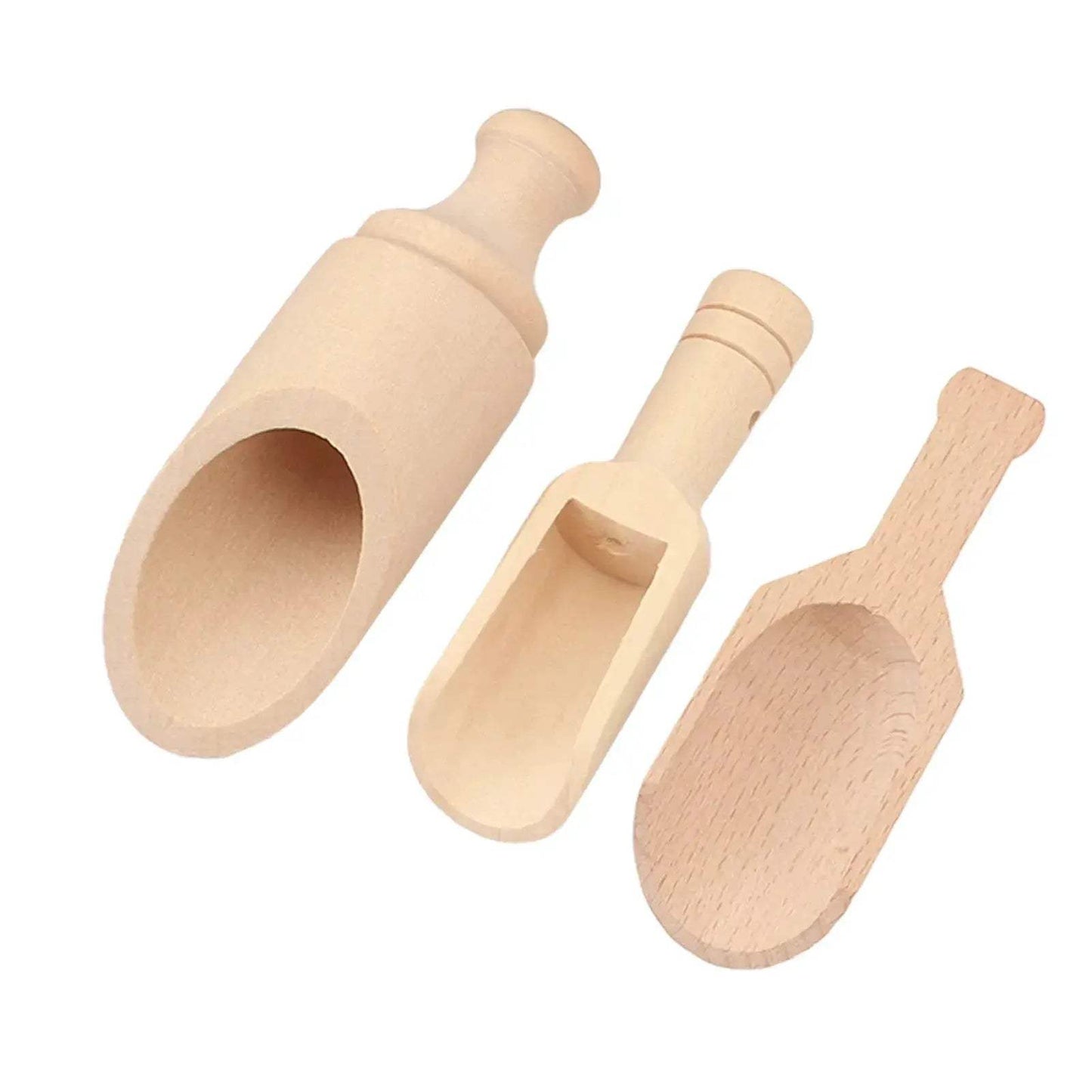 Sensory Bin Tools Set Wooden Bowls For Fine Motor Learning - ToylandEU