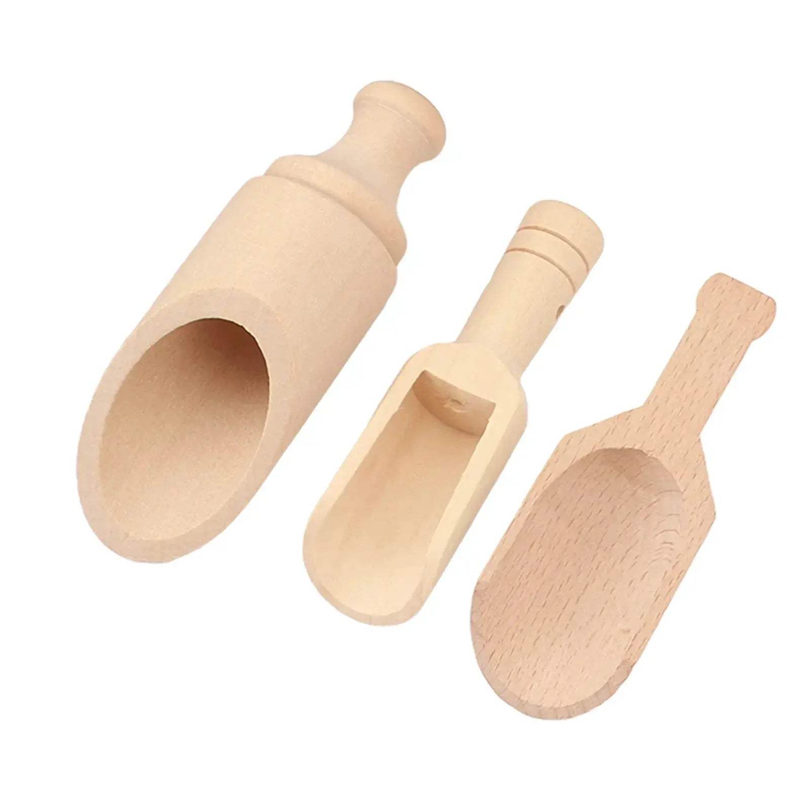 Sensory Bin Tools Set Wooden Bowls For Fine Motor Learning - ToylandEU