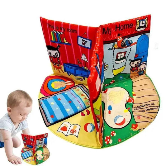 Interactive Soft Crinkle Sensory Book for Kids - Perfect for Travel & Learning -  ToylandEU™