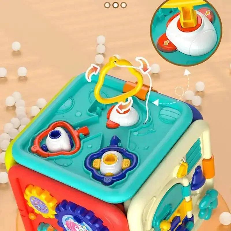  Engaging Montessori Sensory Cube With Musical Lights For Early Learning Development Toy -  ToylandEU™