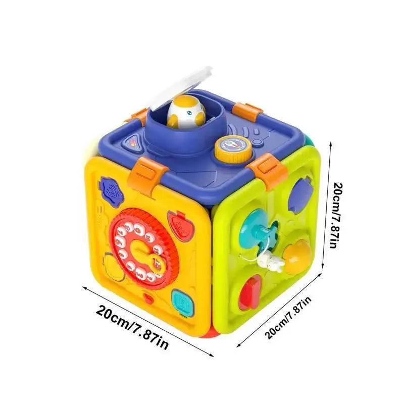  Engaging Montessori Sensory Cube With Musical Lights For Early Learning Development Toy -  ToylandEU™