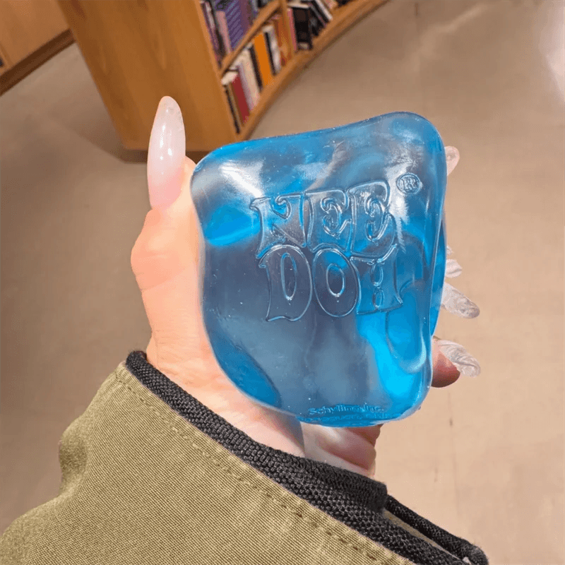 Sensory Knead Cube | Translucent Ice Texture | Toylandeu™