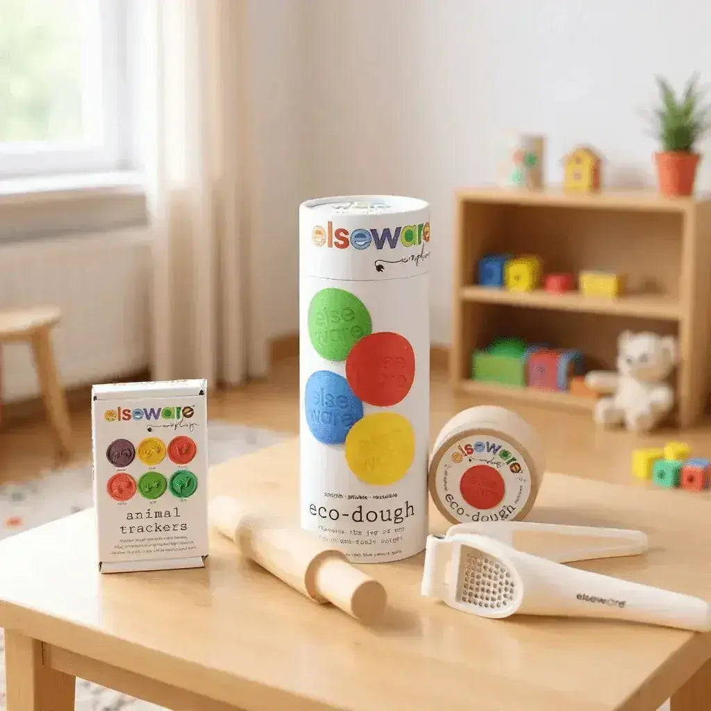 Sensory Play Bundle | Natural Eco-Dough & Tools for Kids - ToylandEU