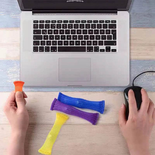 Sensory Relief Woven Mesh Tube Fidget Toy for Autism & ADHD - ToylandEU