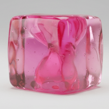 Sensory Toy Slow Rising Cube Pink Fidget | Toylandeu™