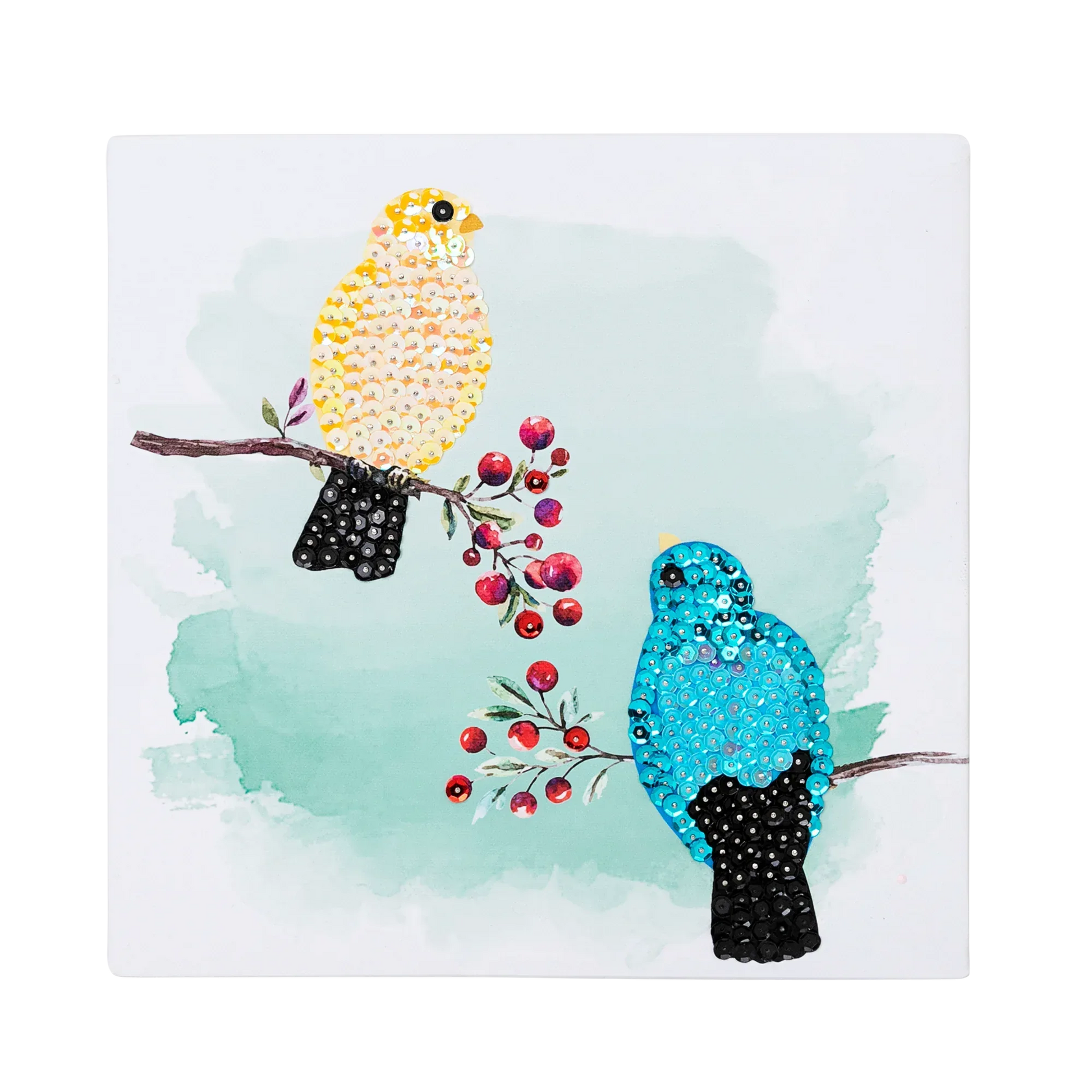 Sequins Bird Canvas Art Kit For Sparkling Creativity - ToylandEU