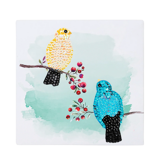  Sequins Bird Canvas Art Kit Sparkling Creativity -  ToylandEU™
