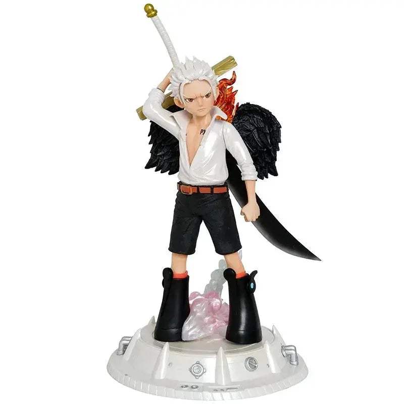 One Piece Anime Figurine Seraphim S-Hawk Mihawk Blazing Angel Statue - ToylandEU