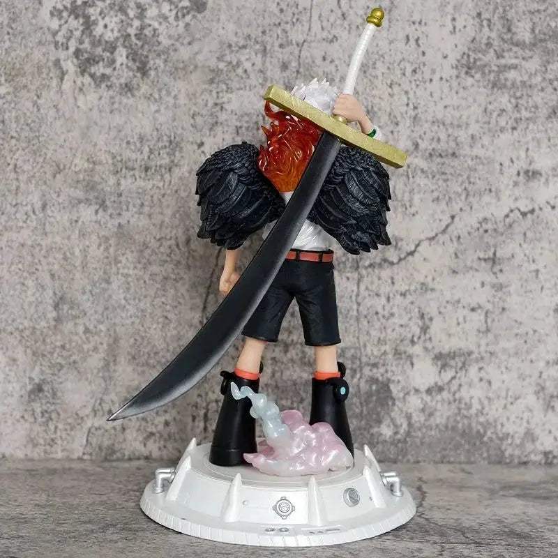 One Piece Anime Figurine Seraphim S-Hawk Mihawk Blazing Angel Statue - ToylandEU