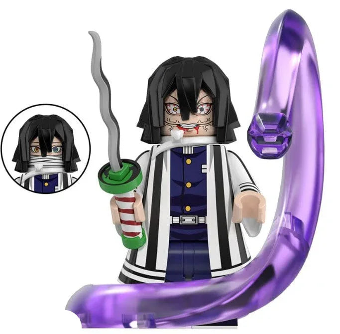 Custom Serpent Pillar Swordsman Figure With Base Plate In ABS Plastic Durable Construction - ToylandEU