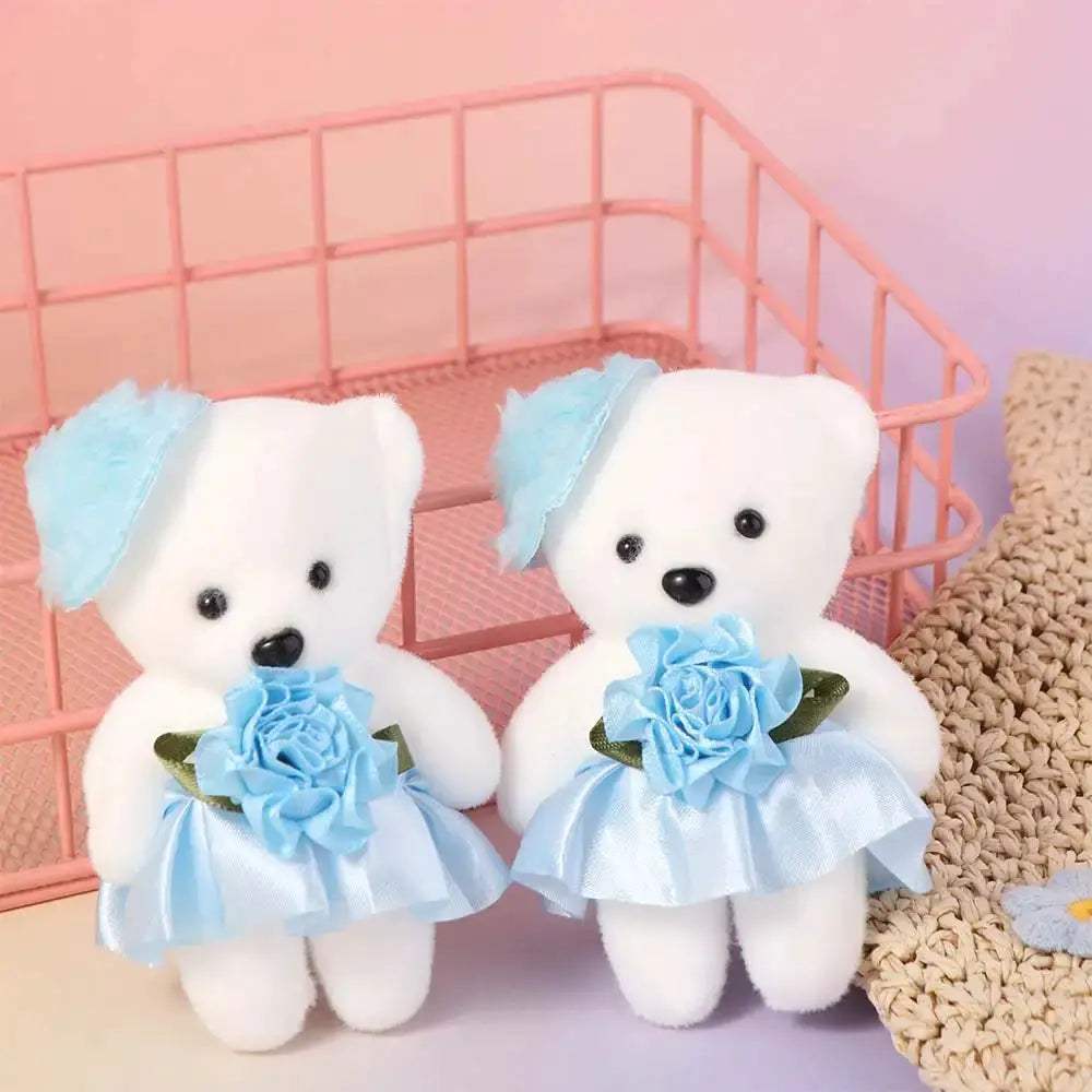Set Of Foam Bear Plush Toys For Bouquet Decoration - ToylandEU