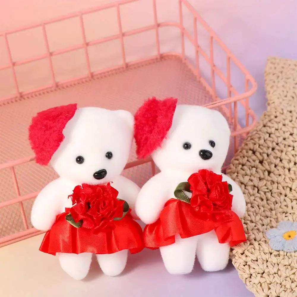 Set Of Foam Bear Plush Toys For Bouquet Decoration - ToylandEU