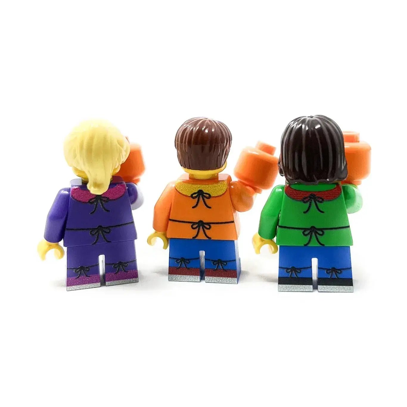 Halloween Trick Or Treat Lego Minifigs With Three Custom Kids - ToylandEU