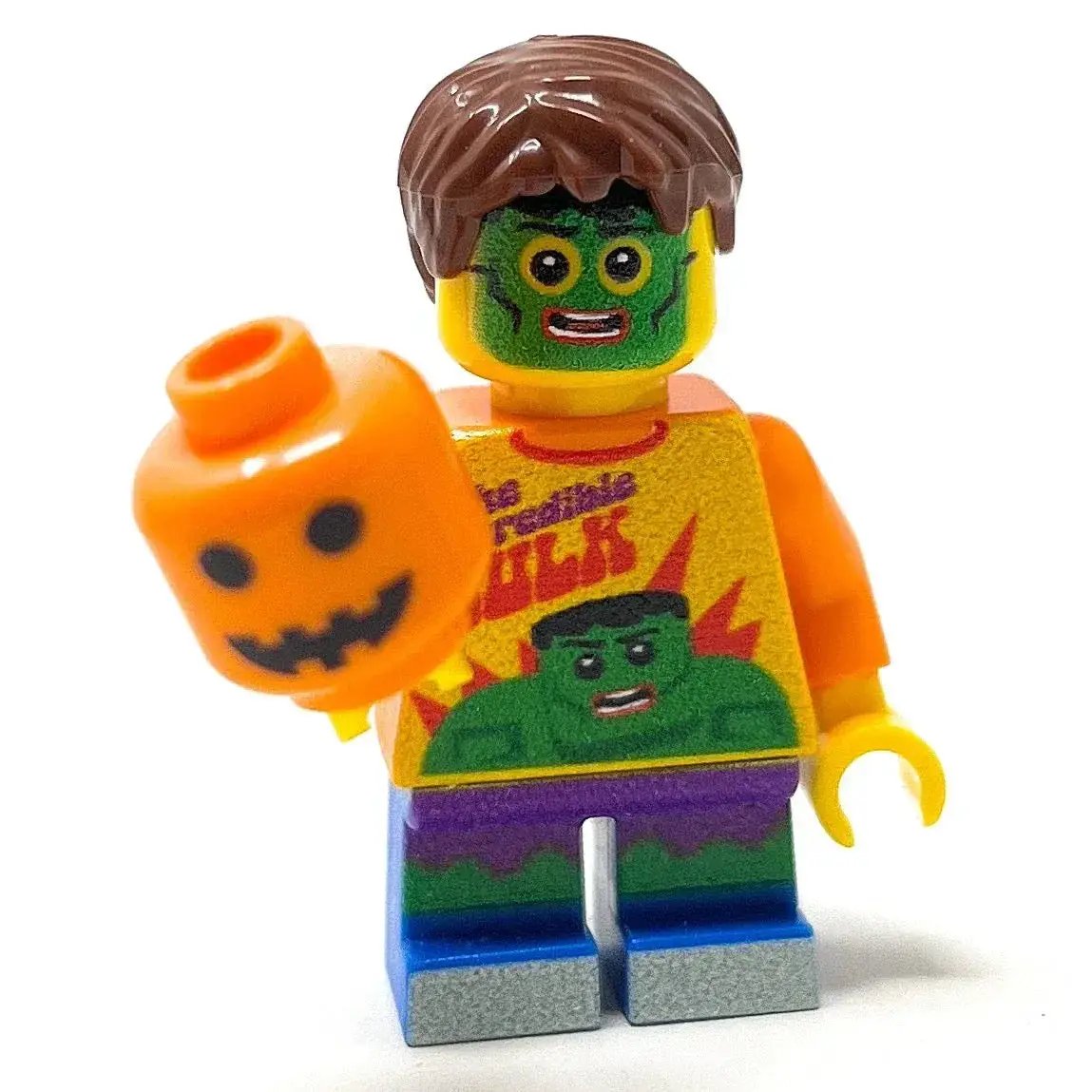 Halloween Trick Or Treat Lego Minifigs With Three Custom Kids - ToylandEU