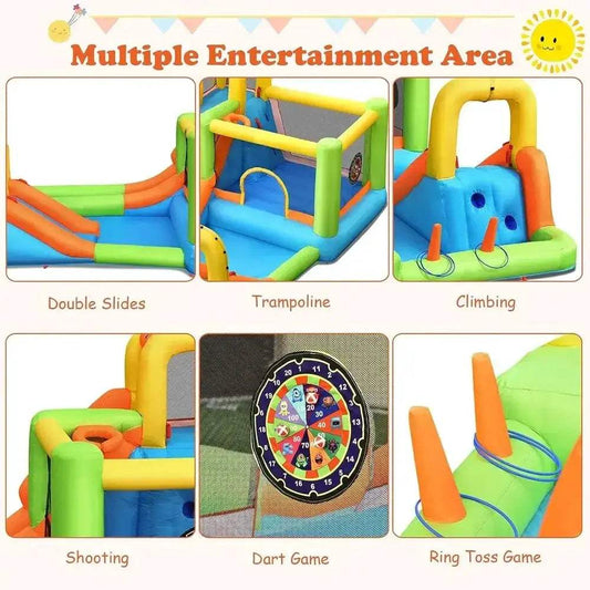  Seven In One Bounce House Water Park Backyard Fun -  ToylandEU™
