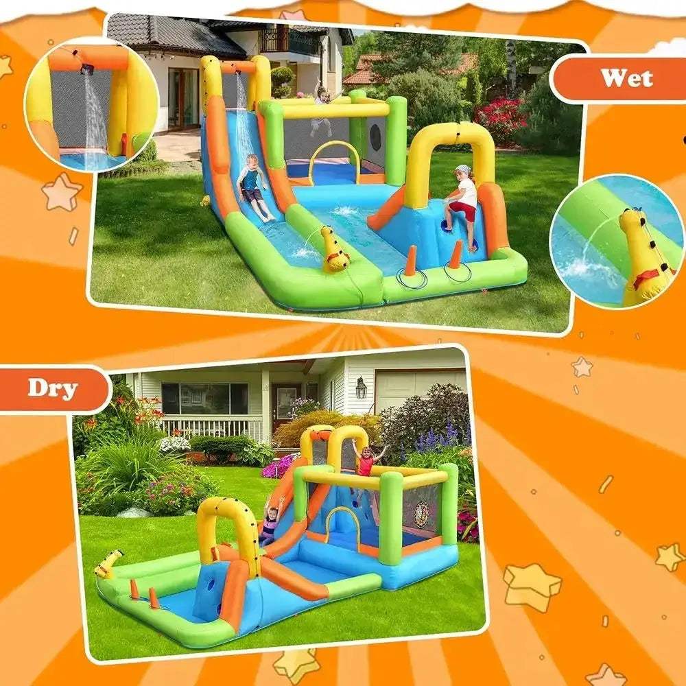 Seven In One Bounce House Water Park Backyard Family Fun - ToylandEU