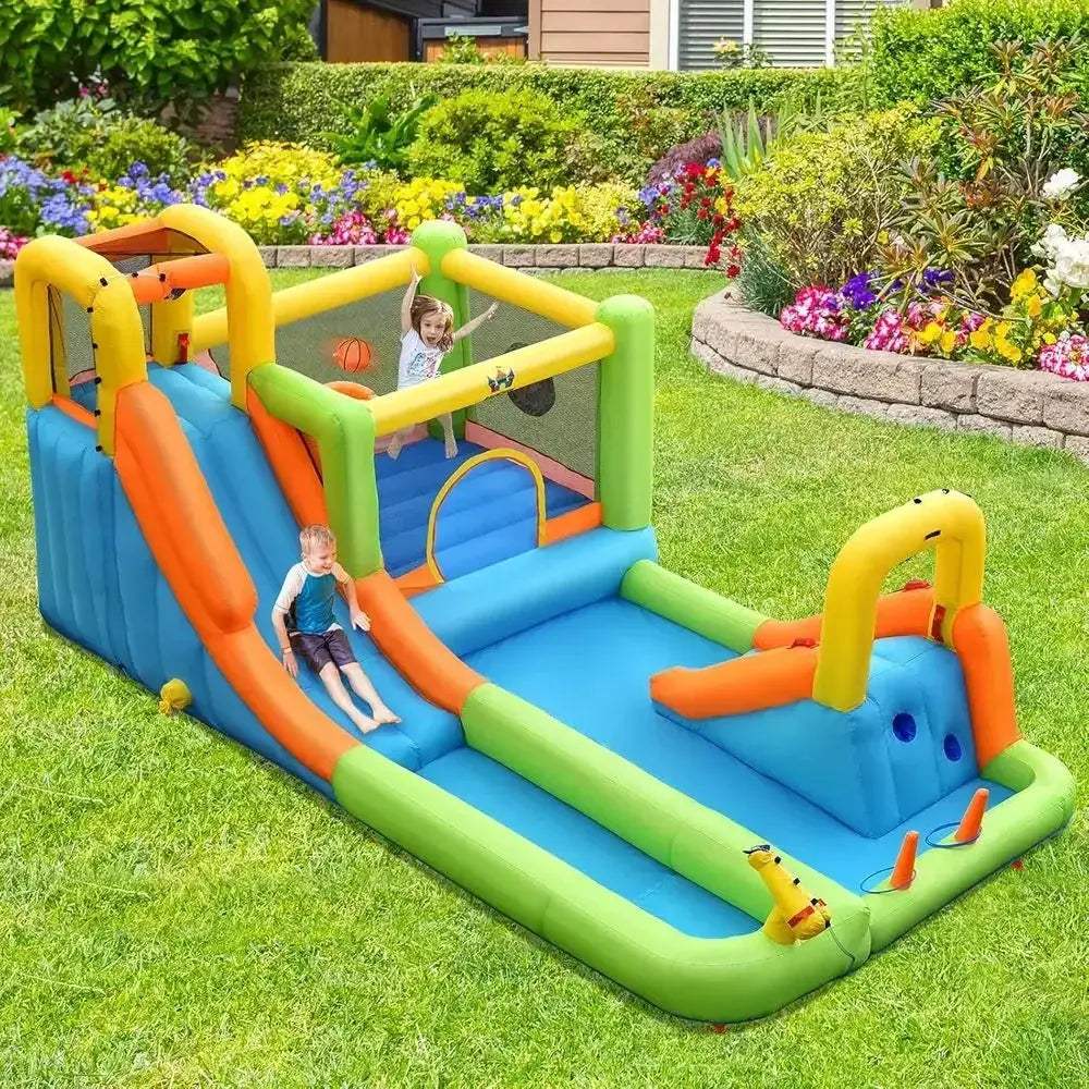 Seven In One Bounce House Water Park Backyard Family Fun - ToylandEU