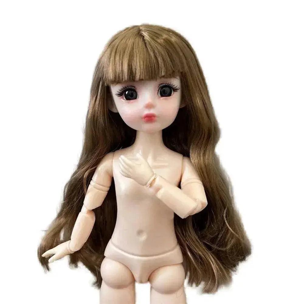  Sexy Face Gaze Desire Eyes 30cm Nude Doll Girl Body 1/6 -  ToylandEU™