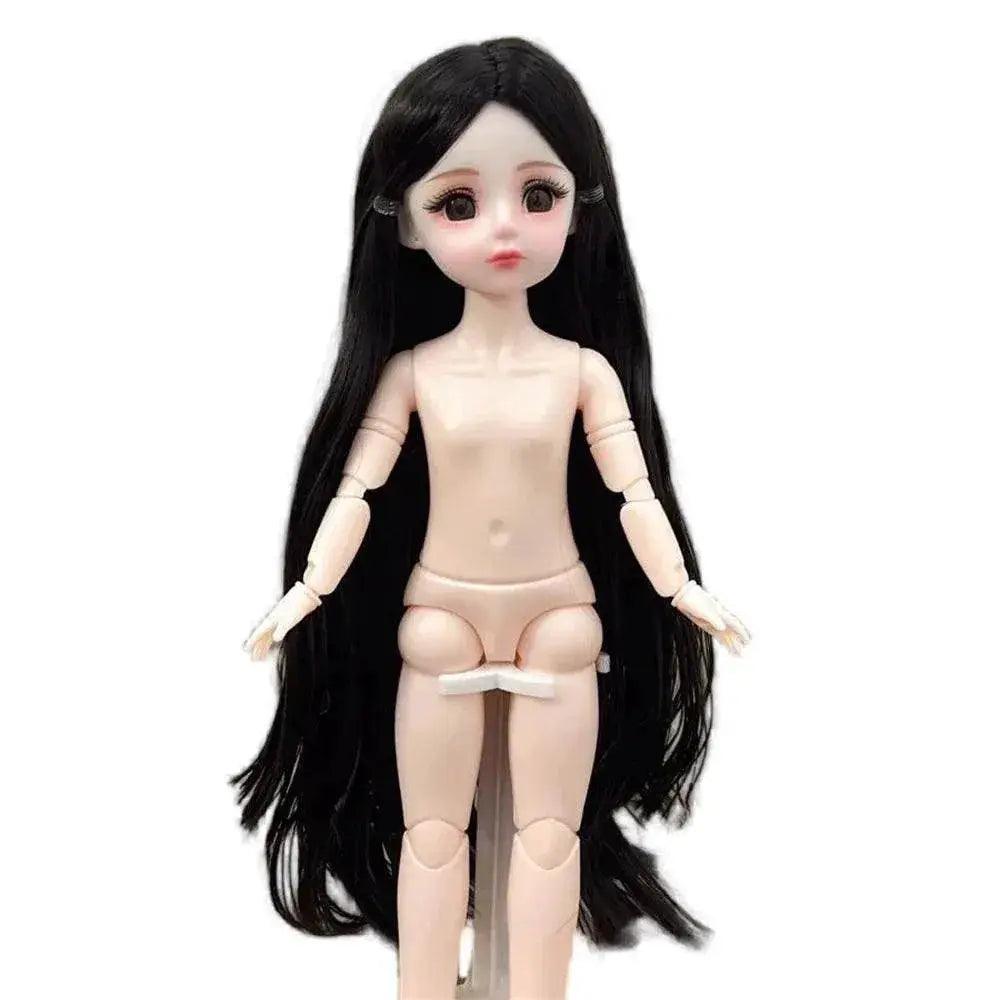 Sexy Face Gaze Desire Eyes 30cm Nude Doll Girl Body 1/6 -  ToylandEU™