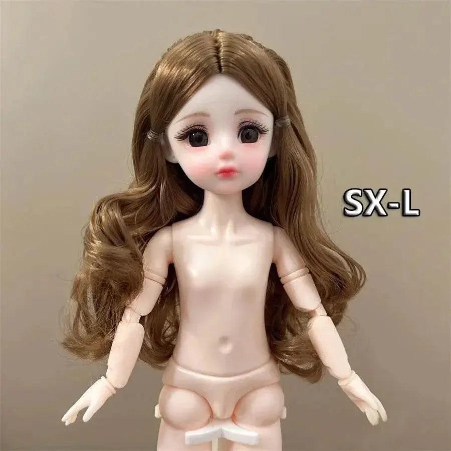  Sexy Face Gaze Desire Eyes 30cm Nude Doll Girl Body 1/6 -  ToylandEU™