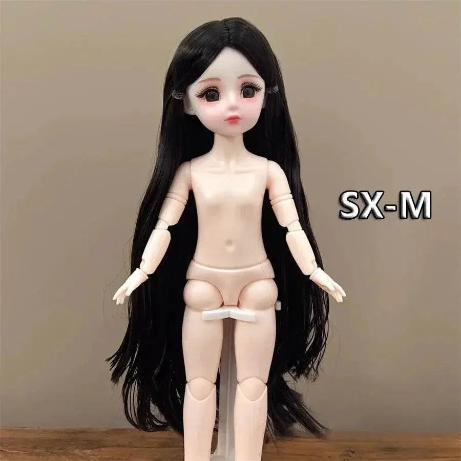  Sexy Face Gaze Desire Eyes 30cm Nude Doll Girl Body 1/6 -  ToylandEU™