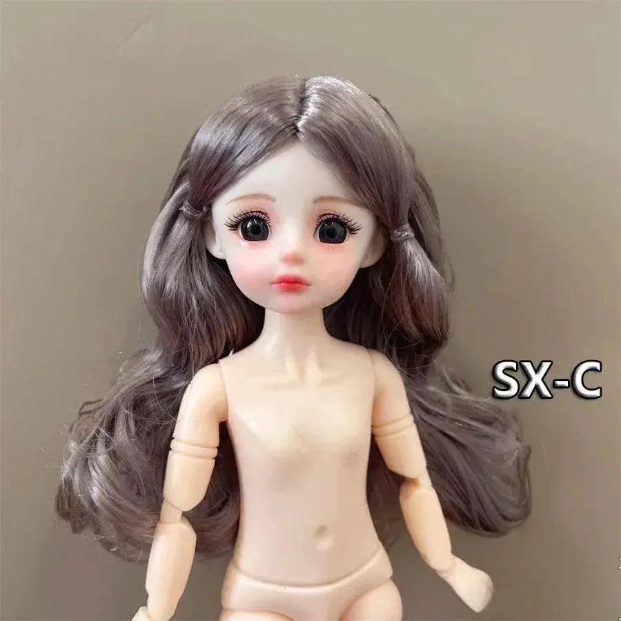  Sexy Face Gaze Desire Eyes 30cm Nude Doll Girl Body 1/6 -  ToylandEU™