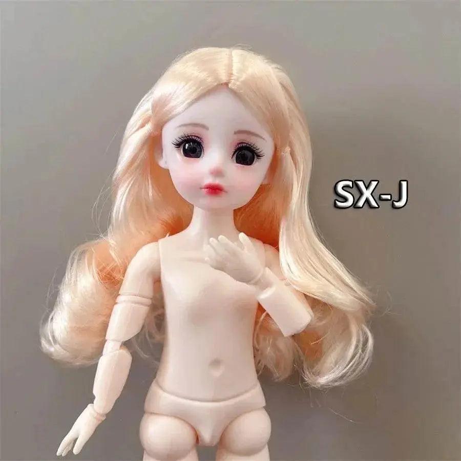  Sexy Face Gaze Desire Eyes 30cm Nude Doll Girl Body 1/6 -  ToylandEU™
