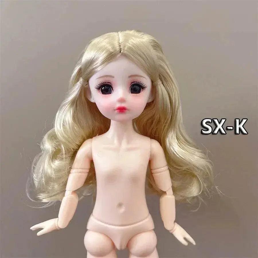  Sexy Face Gaze Desire Eyes 30cm Nude Doll Girl Body 1/6 -  ToylandEU™