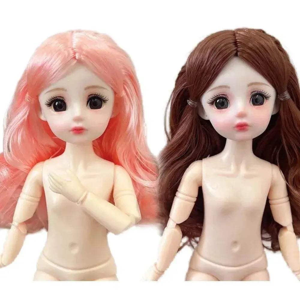  Sexy Face Gaze Desire Eyes 30cm Nude Doll Girl Body 1/6 -  ToylandEU™