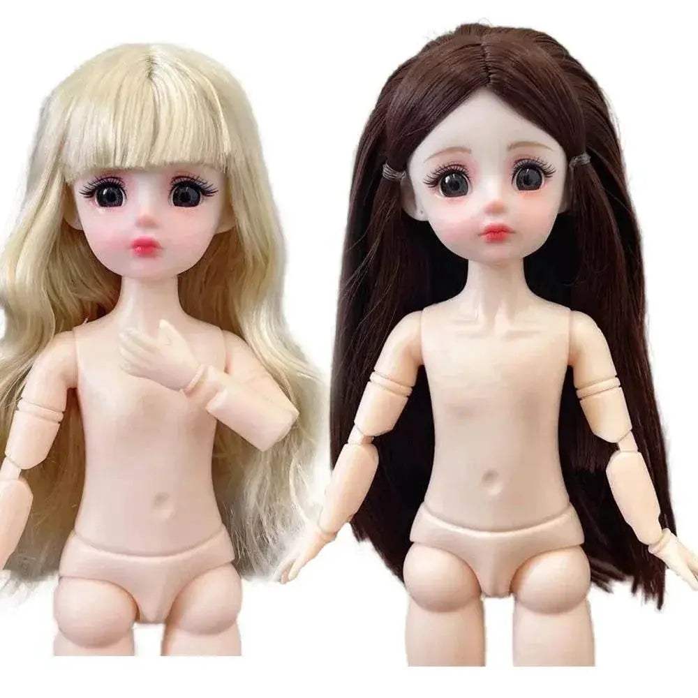  Sexy Face Gaze Desire Eyes 30cm Nude Doll Girl Body 1/6 -  ToylandEU™