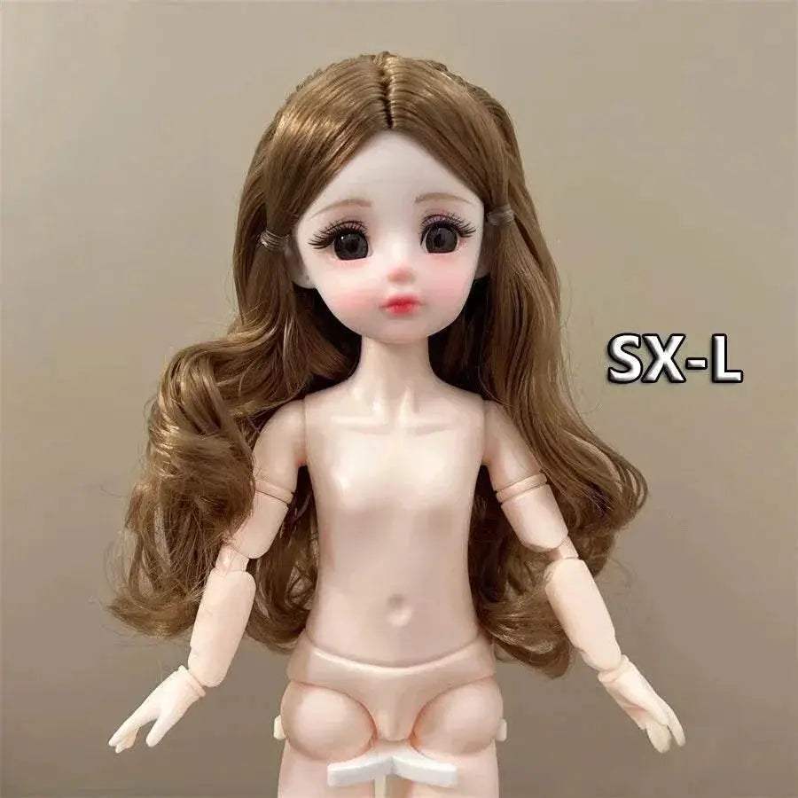  Sexy Face Gaze Desire Eyes 30cm Nude Doll Girl Body 1/6 -  ToylandEU™