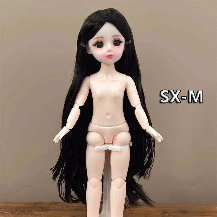  Sexy Face Gaze Desire Eyes 30cm Nude Doll Girl Body 1/6 -  ToylandEU™
