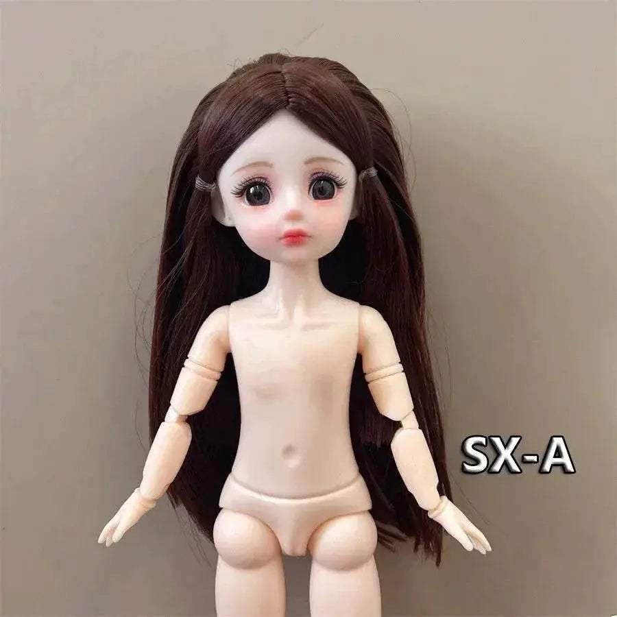  Sexy Face Gaze Desire Eyes 30cm Nude Doll Girl Body 1/6 -  ToylandEU™