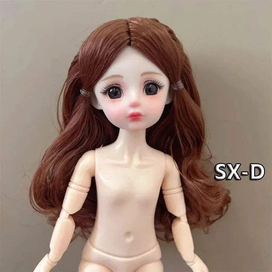  Sexy Face Gaze Desire Eyes 30cm Nude Doll Girl Body 1/6 -  ToylandEU™