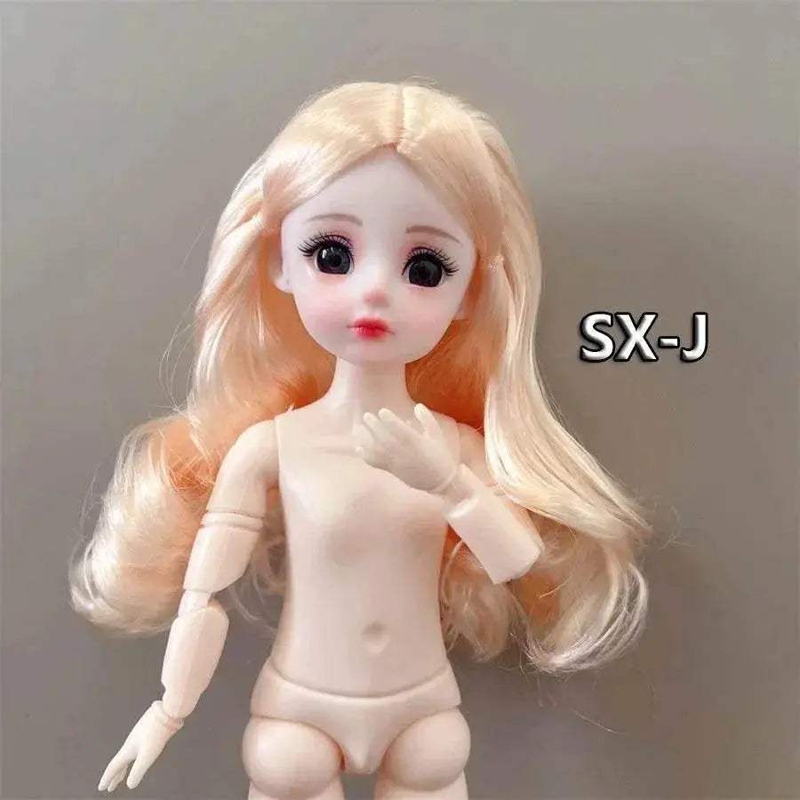  Sexy Face Gaze Desire Eyes 30cm Nude Doll Girl Body 1/6 -  ToylandEU™