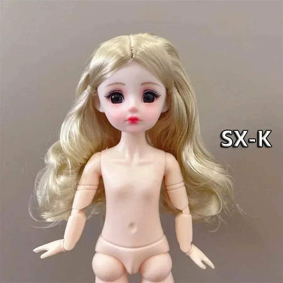  Sexy Face Gaze Desire Eyes 30cm Nude Doll Girl Body 1/6 -  ToylandEU™