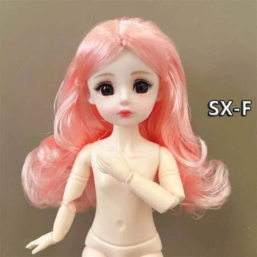  Sexy Face Gaze Desire Eyes 30cm Nude Doll Girl Body 1/6 -  ToylandEU™