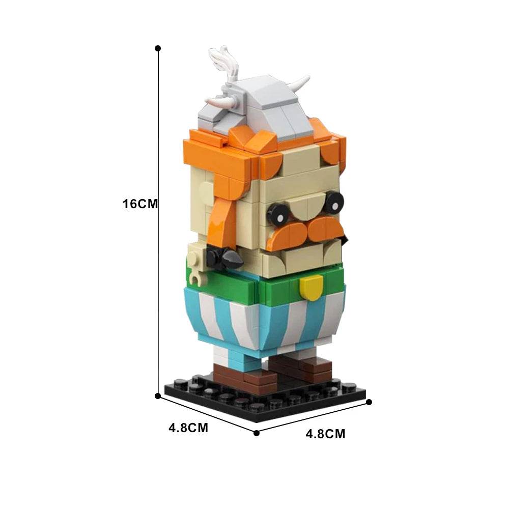 MOC Game Figure Brickheadz Building Block Cloud Strife Gift Set - ToylandEU