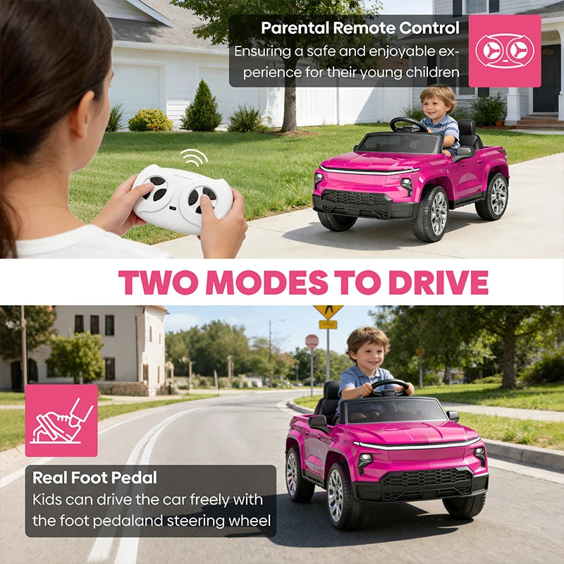 Kids Ride On Truck | 24V Remote Control | 2 Seater Chevy Truck | Ages 3 To 6